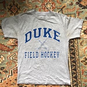 Duke field hockey shirt (from bookstore)